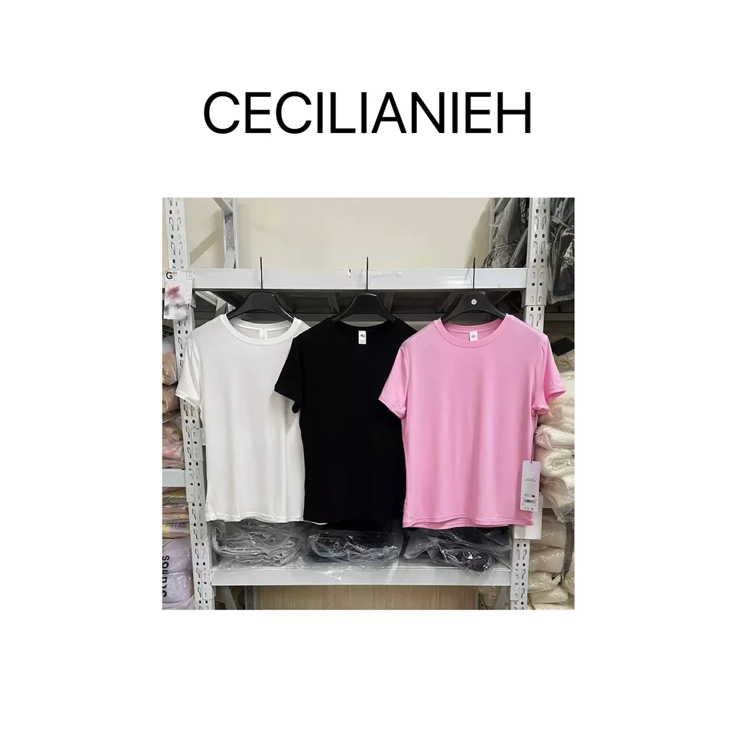 CECILIANIEH 正确版反光条短袖上衣