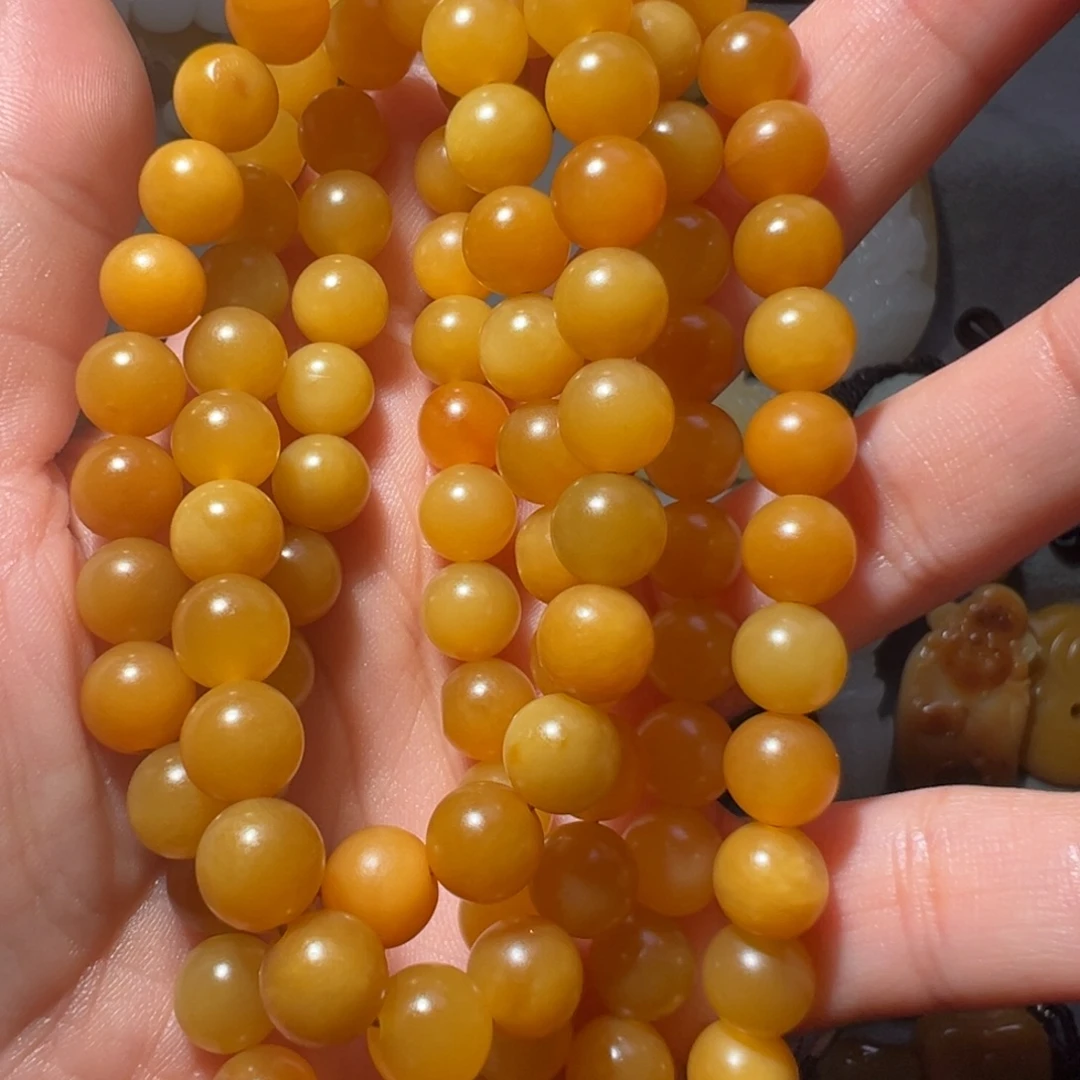 麻***拌和田玉未镶嵌吊坠(不含链)