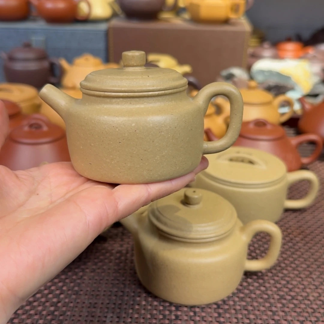 本山绿泥茶壶梨皮150毫升左右