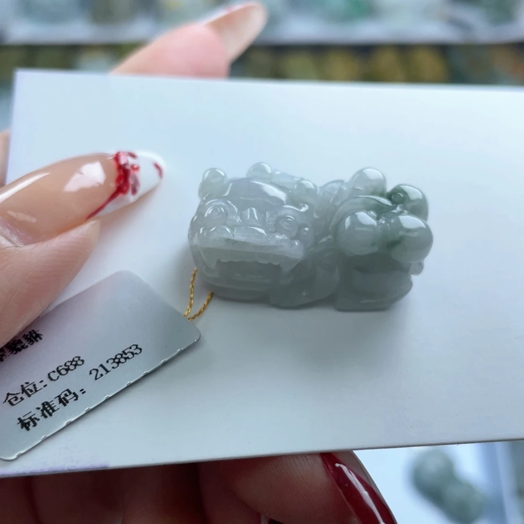 颈饰未镶嵌翡翠貔貅54