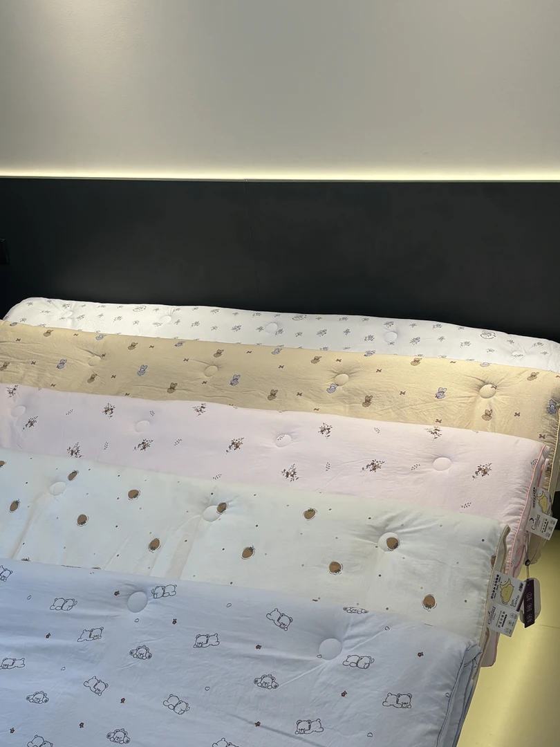 超柔保暖纯棉大豆立体被蕊冬被双人居家秋冬被床上用品