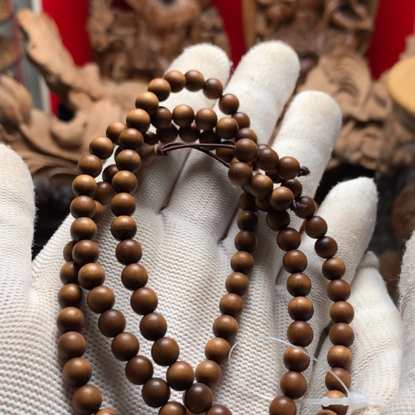 【闪购商品】檀香木手串/手链玉**冰檀香手串0.6/108沉水