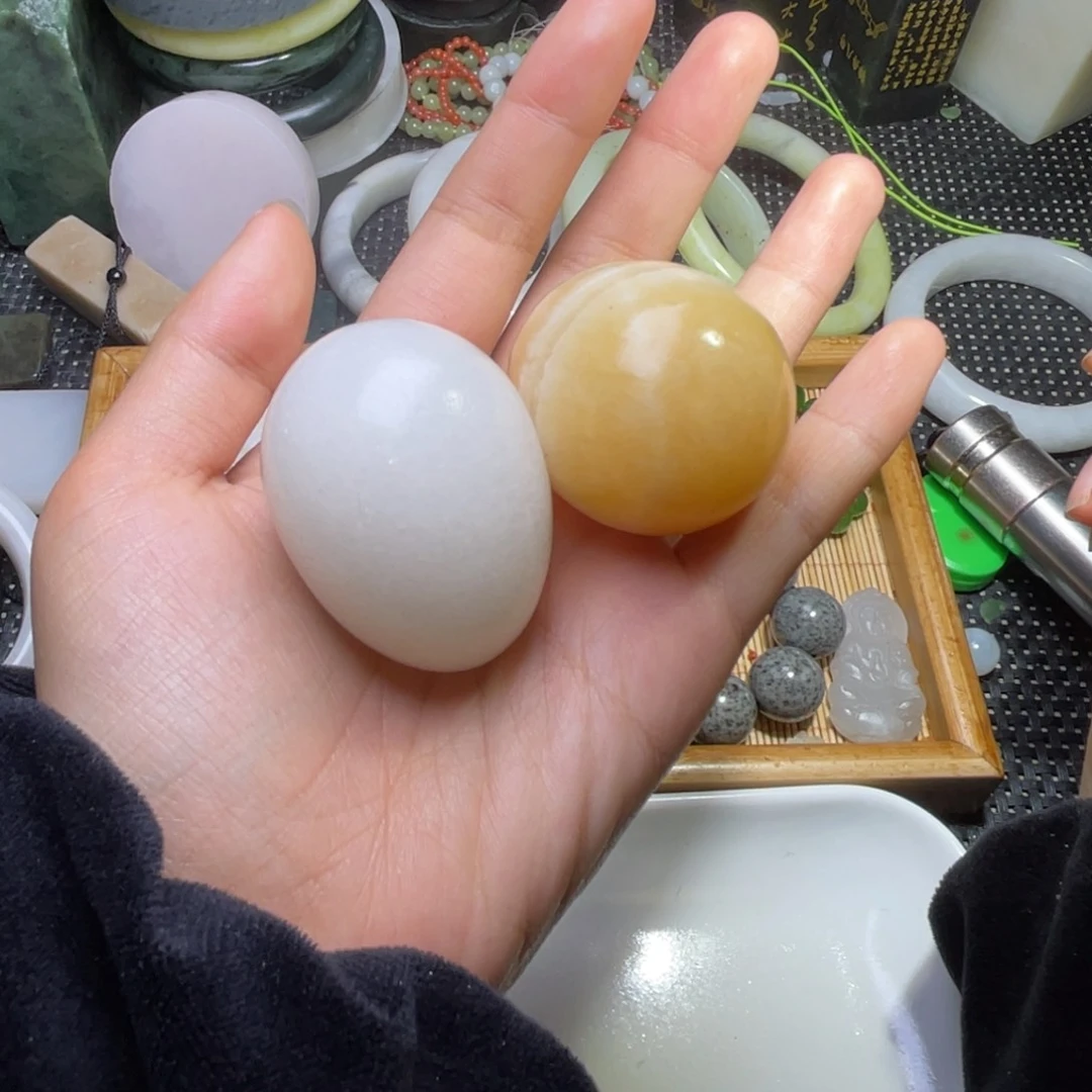 未镶嵌和田玉珠宝半成品33