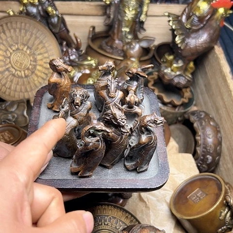 铜制文玩把玩物件