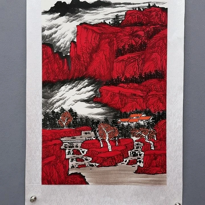 国画书法作品多次参加