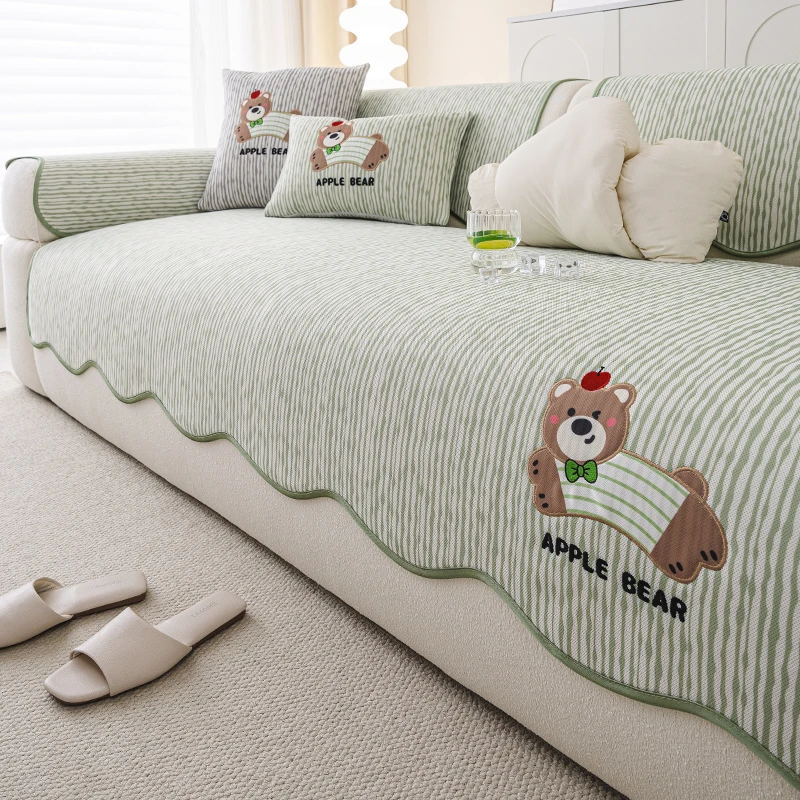 凉感冰丝异形沙发垫夏季凉席坐垫2025新款高级感防滑夏天靠背巾