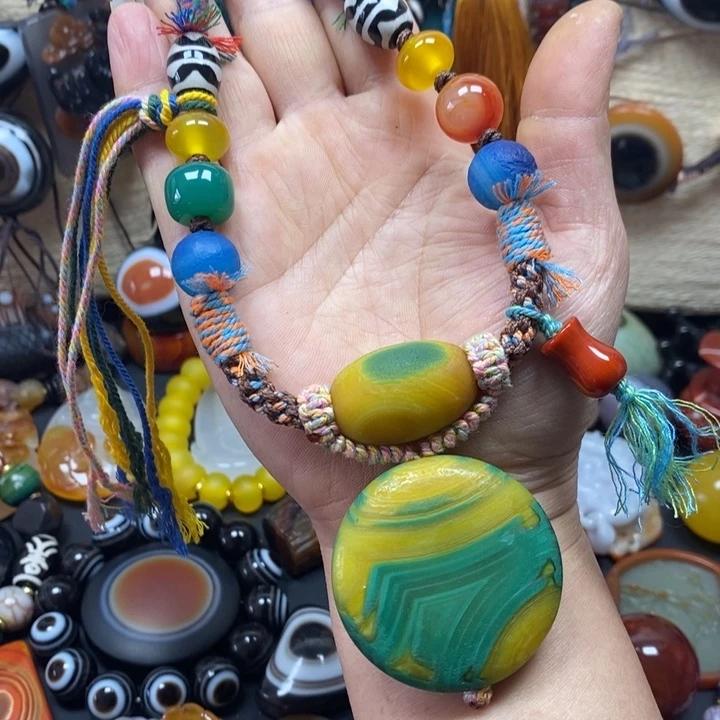 玛瑙/玉髓未镶嵌颈饰