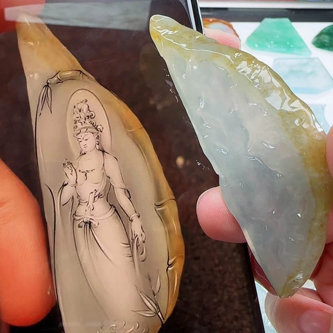 定制翡翠未镶嵌翡翠定制