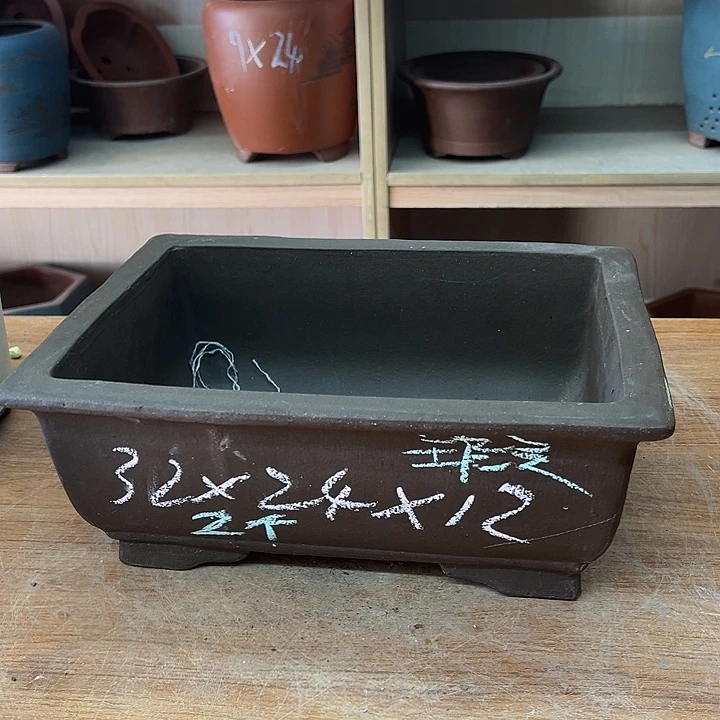 紫砂花盆，透气花盆