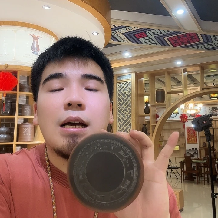 钦州坭兴陶二两装茶叶罐