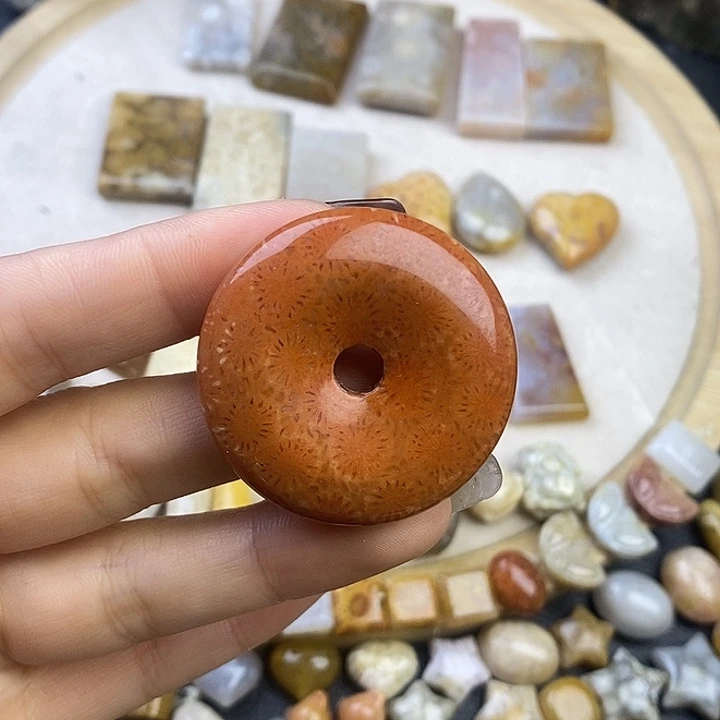 硅化玉未镶嵌颈饰