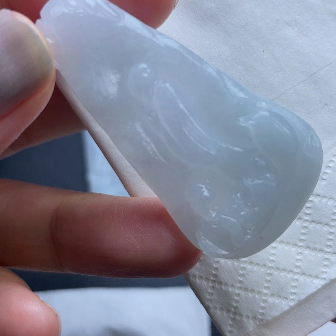 定制翡翠未镶嵌翡翠吊坠