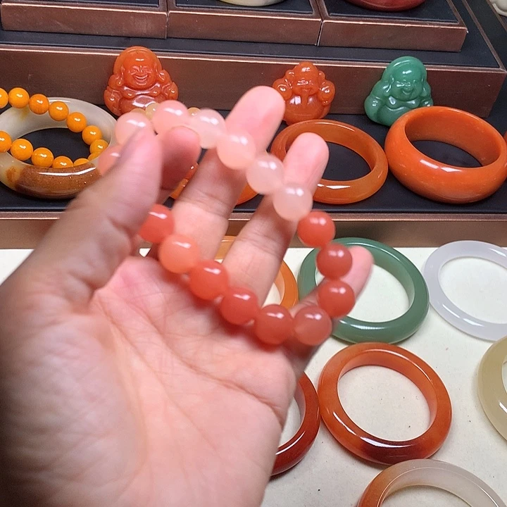 石英质玉未镶嵌手链
