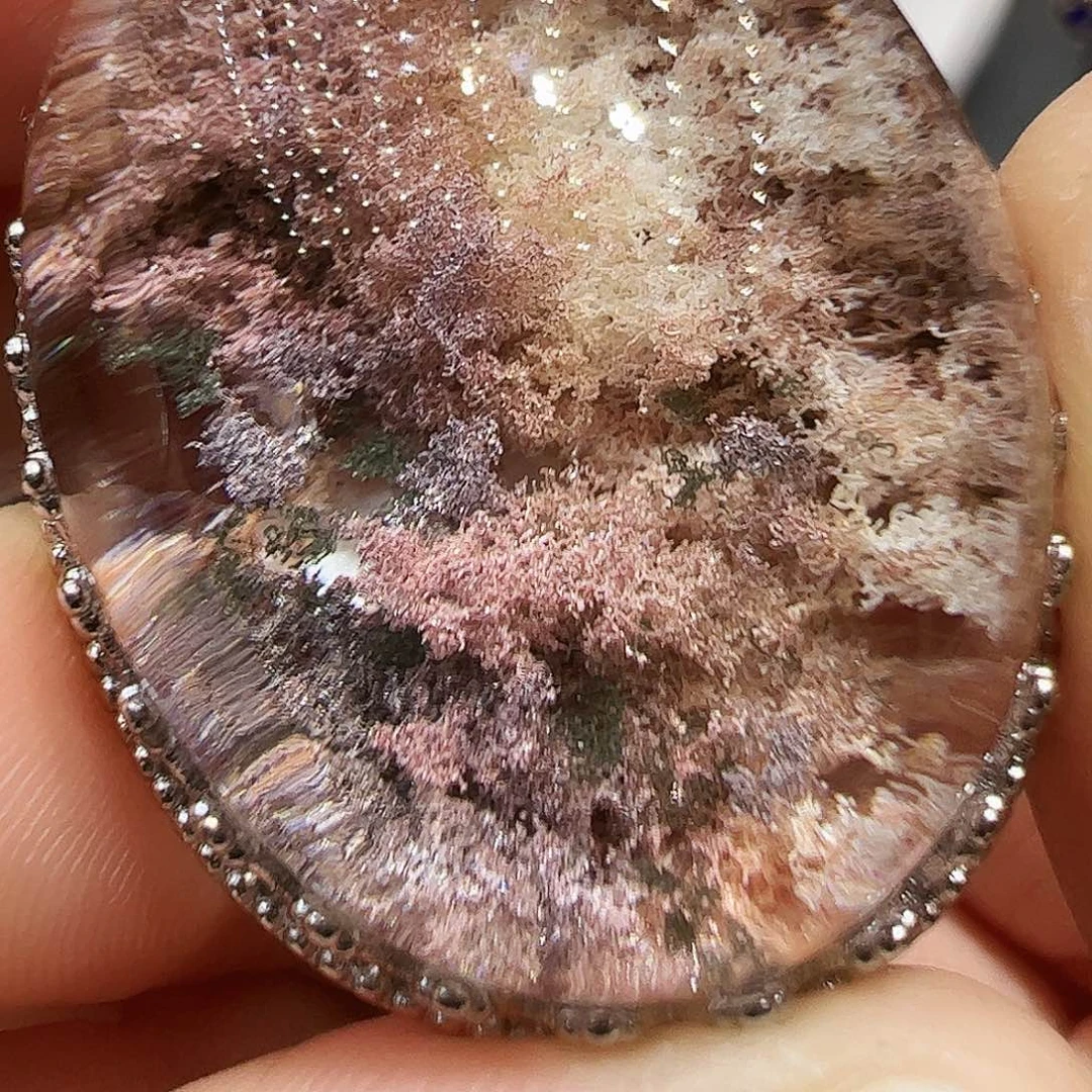 关***事珠宝半成品水晶银S925镶嵌