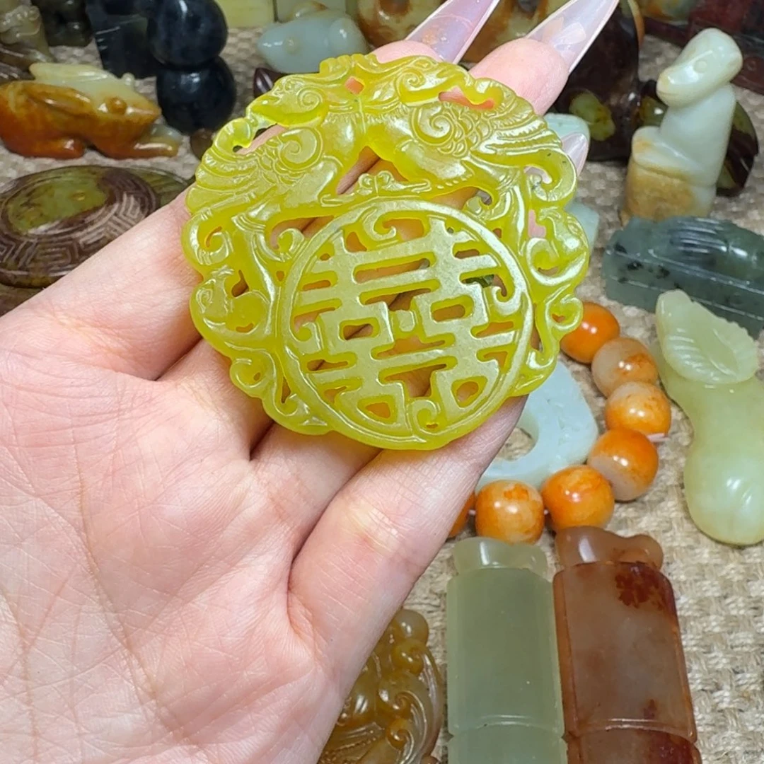 吊坠白玉菩提挂件