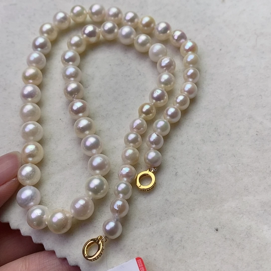 海水珍珠颈饰银S925镶嵌