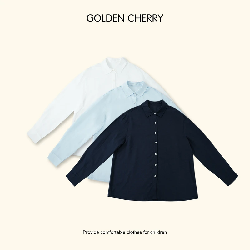 【Golden cherry】亲子防晒外搭时尚百搭衬衫LSB6071