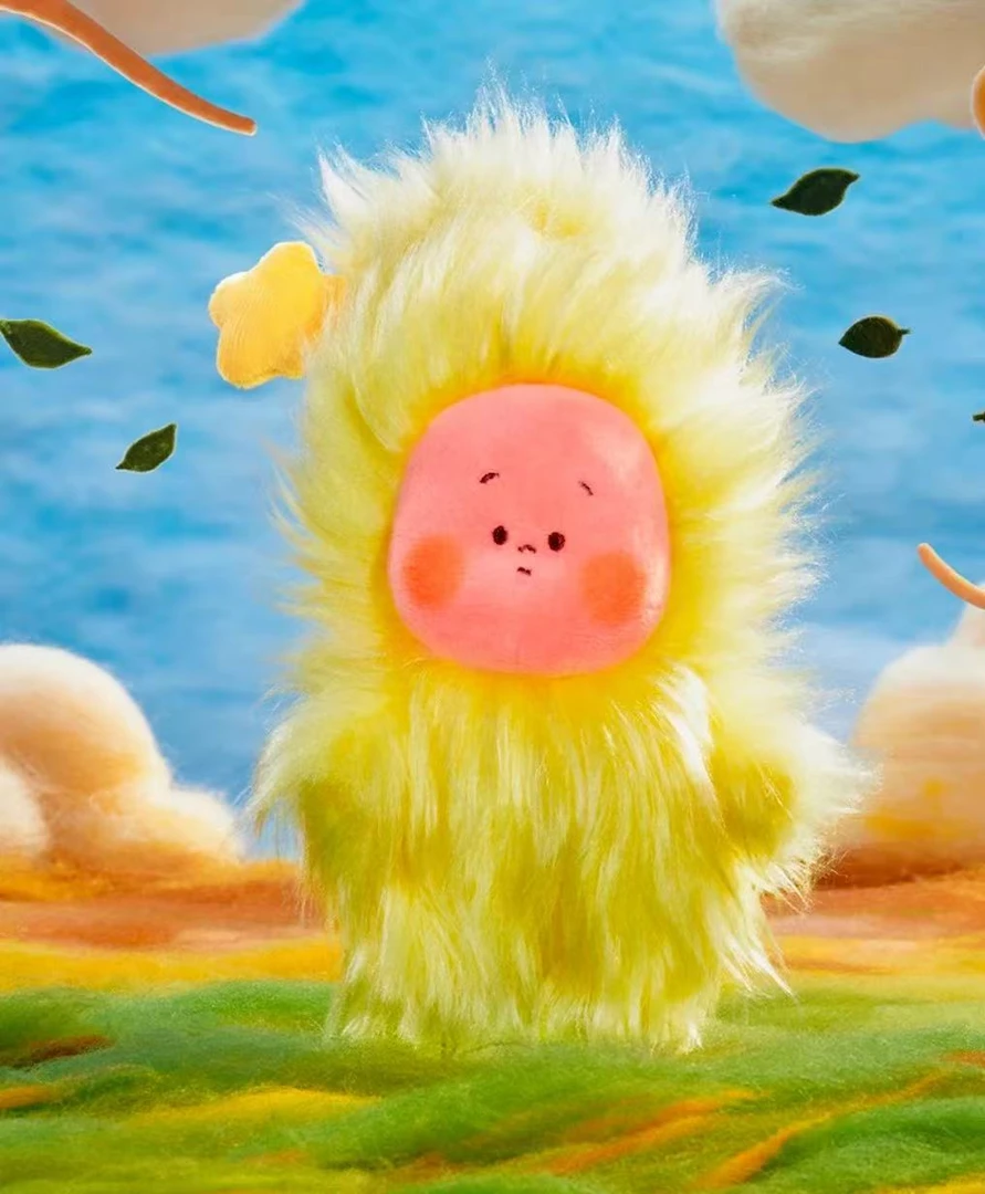 【代拆】星星人3代潮玩毛绒挂件情人节礼物