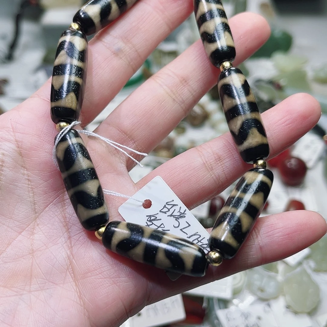 玛瑙/玉髓颈饰合金