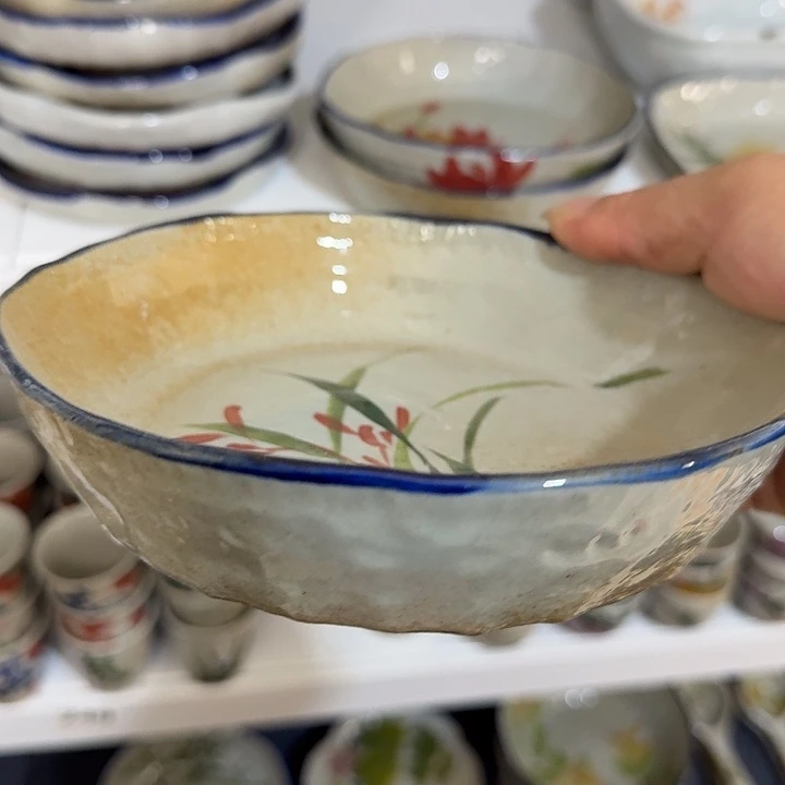 景德镇陶瓷手工手绘盘子