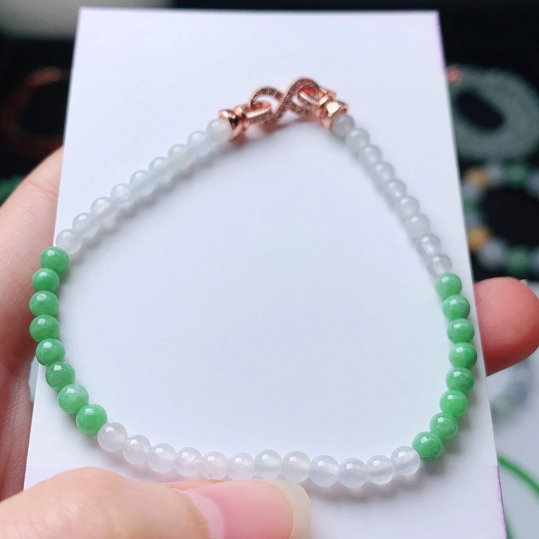 翡翠未镶嵌手链翡翠