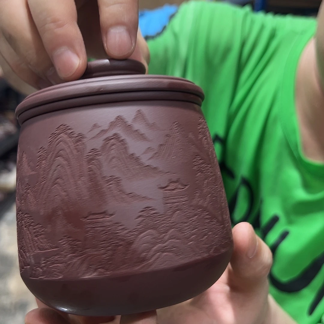 茶壶紫砂紫砂壶紫砂茶宠茶叶罐