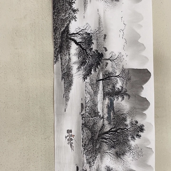 国画国画作品集的故事