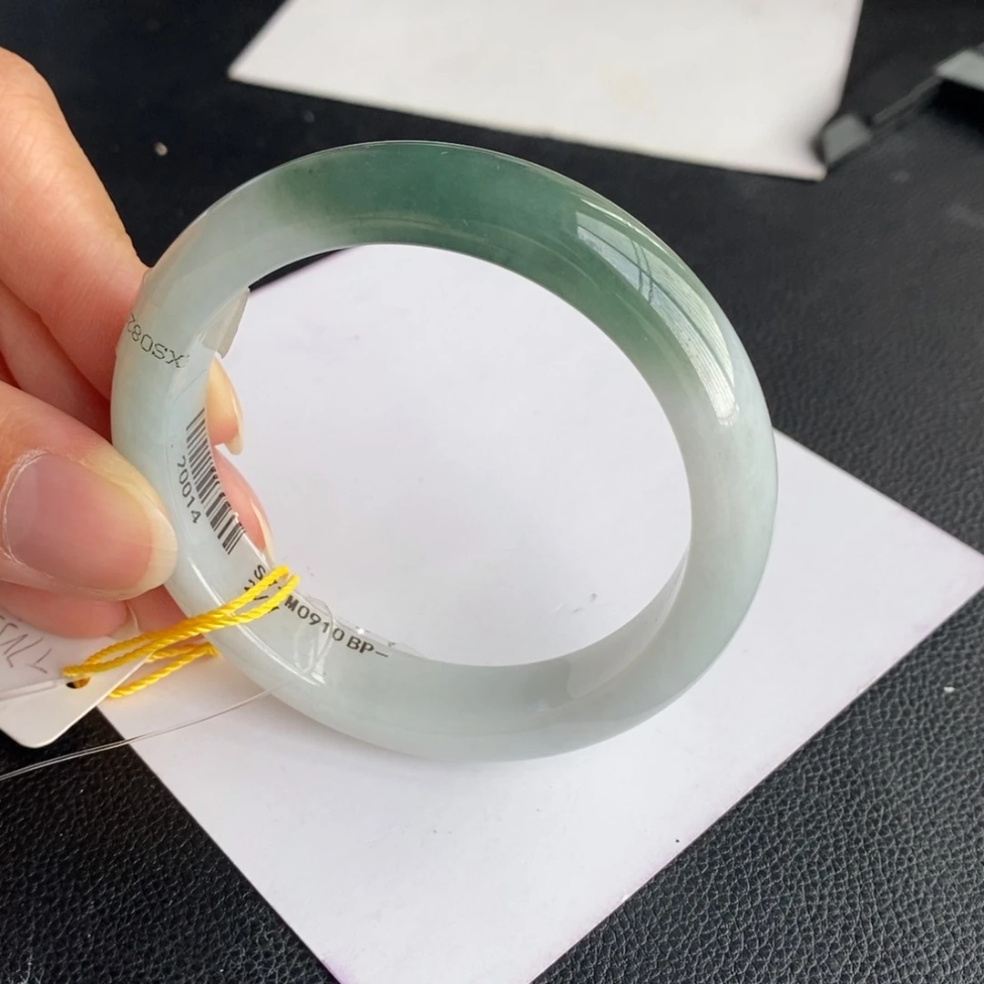 未镶嵌手镯翡翠55正圈