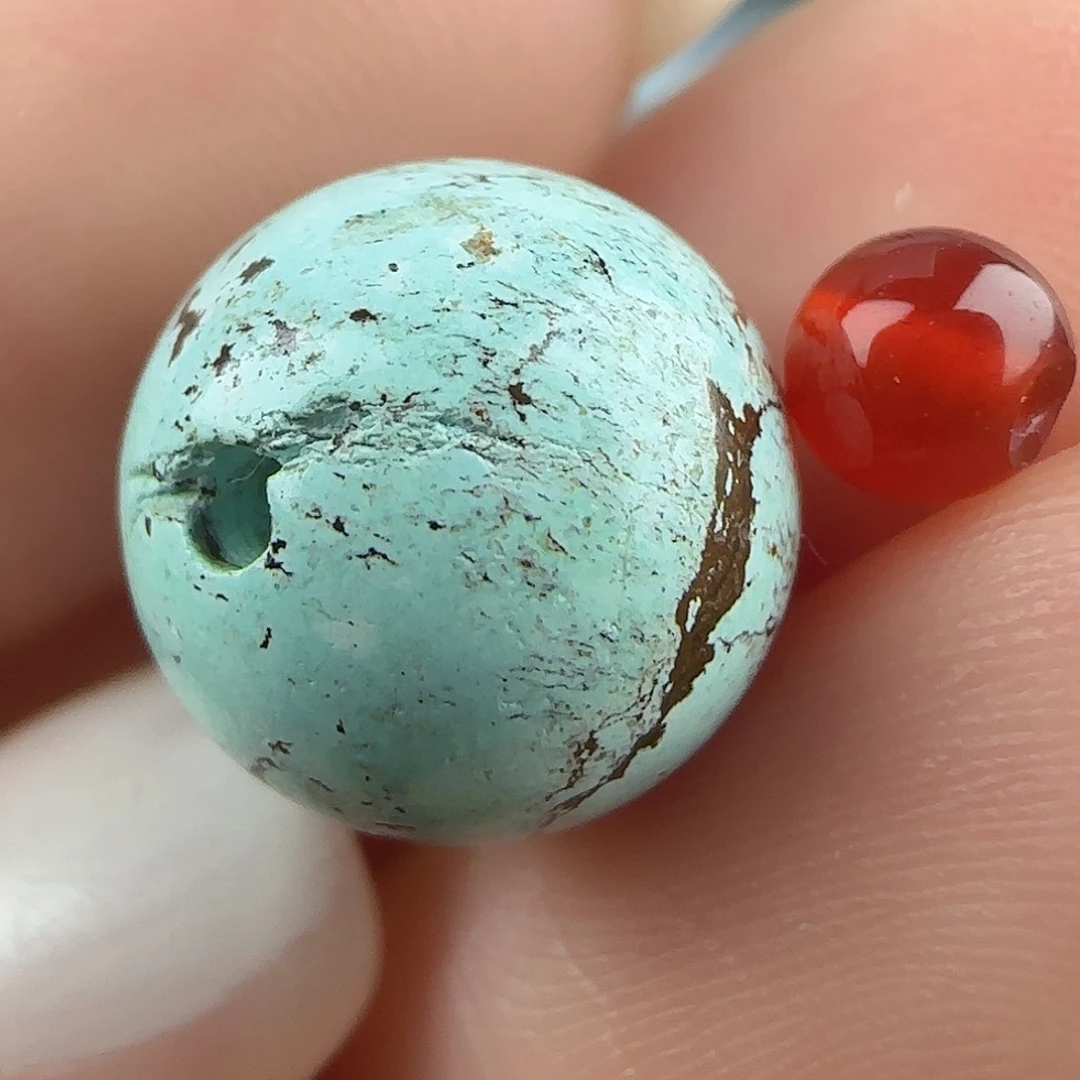 南红玛瑙未镶嵌配饰11.5微瑕