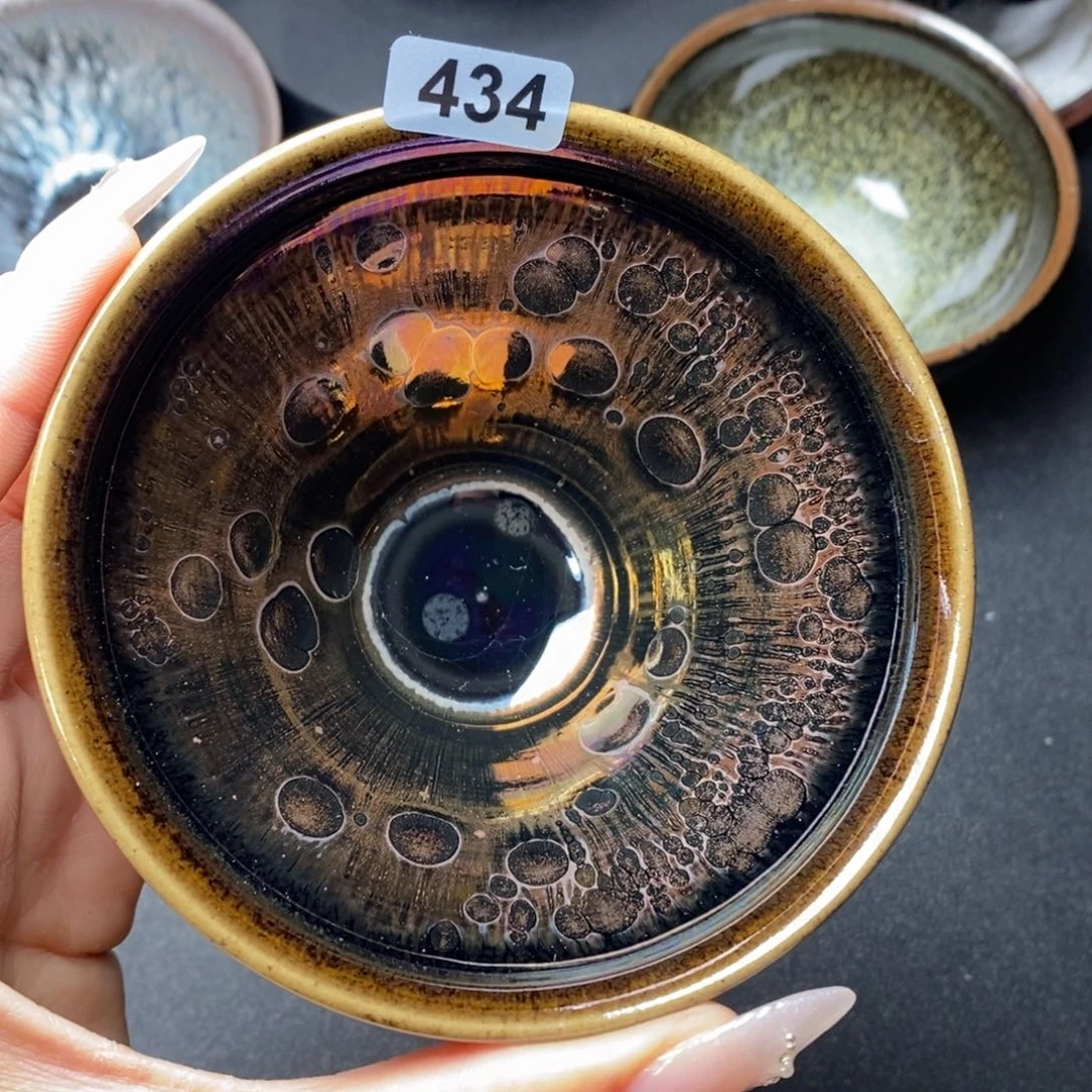 茶盏建窑建盏主人杯434