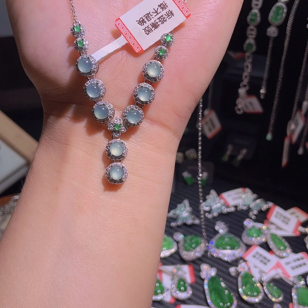 项链未镶嵌翡翠项链