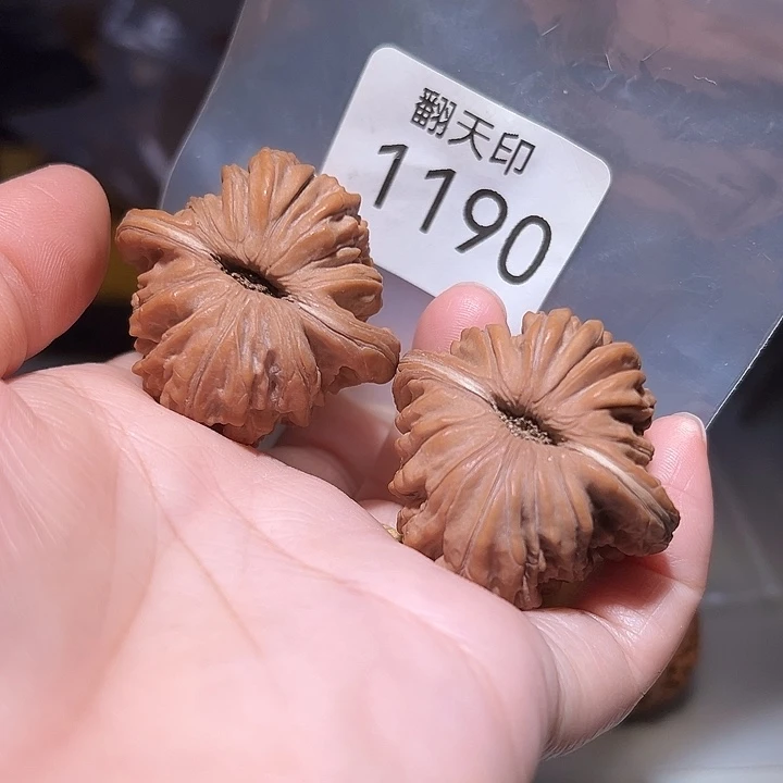 桃核吊坠41全品汉高楼，菊花底