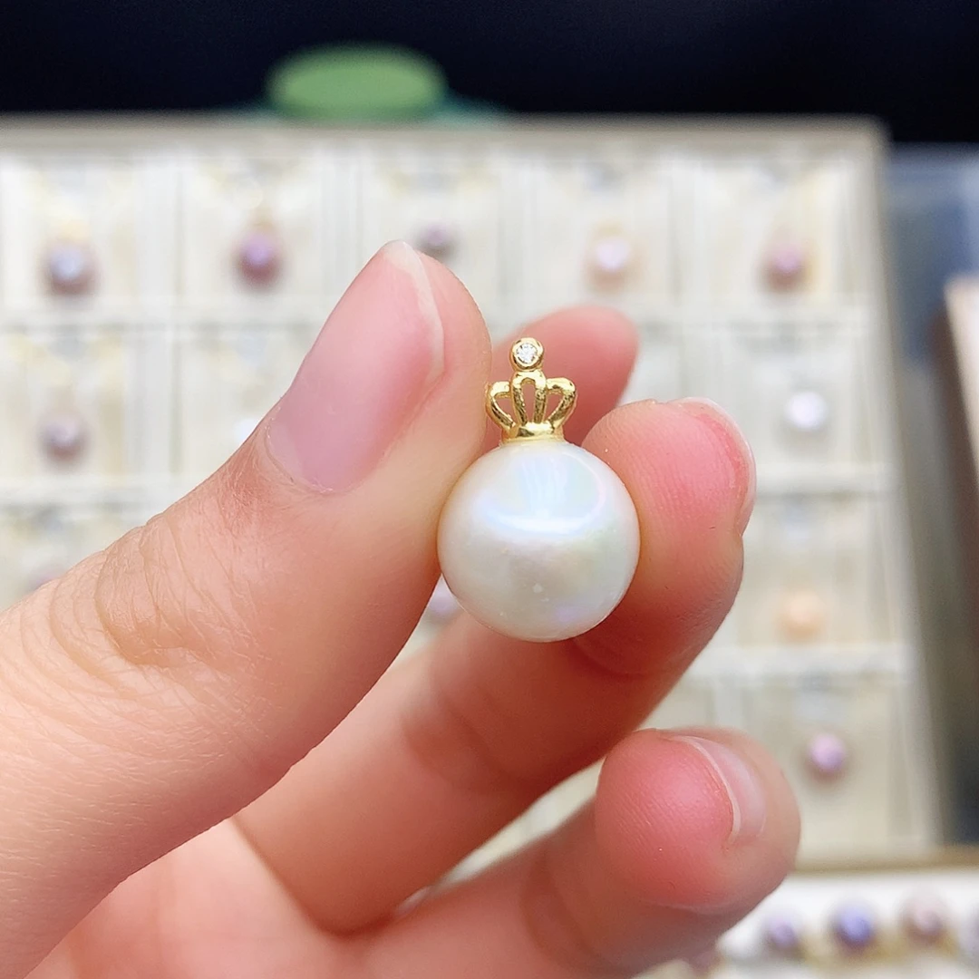 淡水珍珠颈饰合金