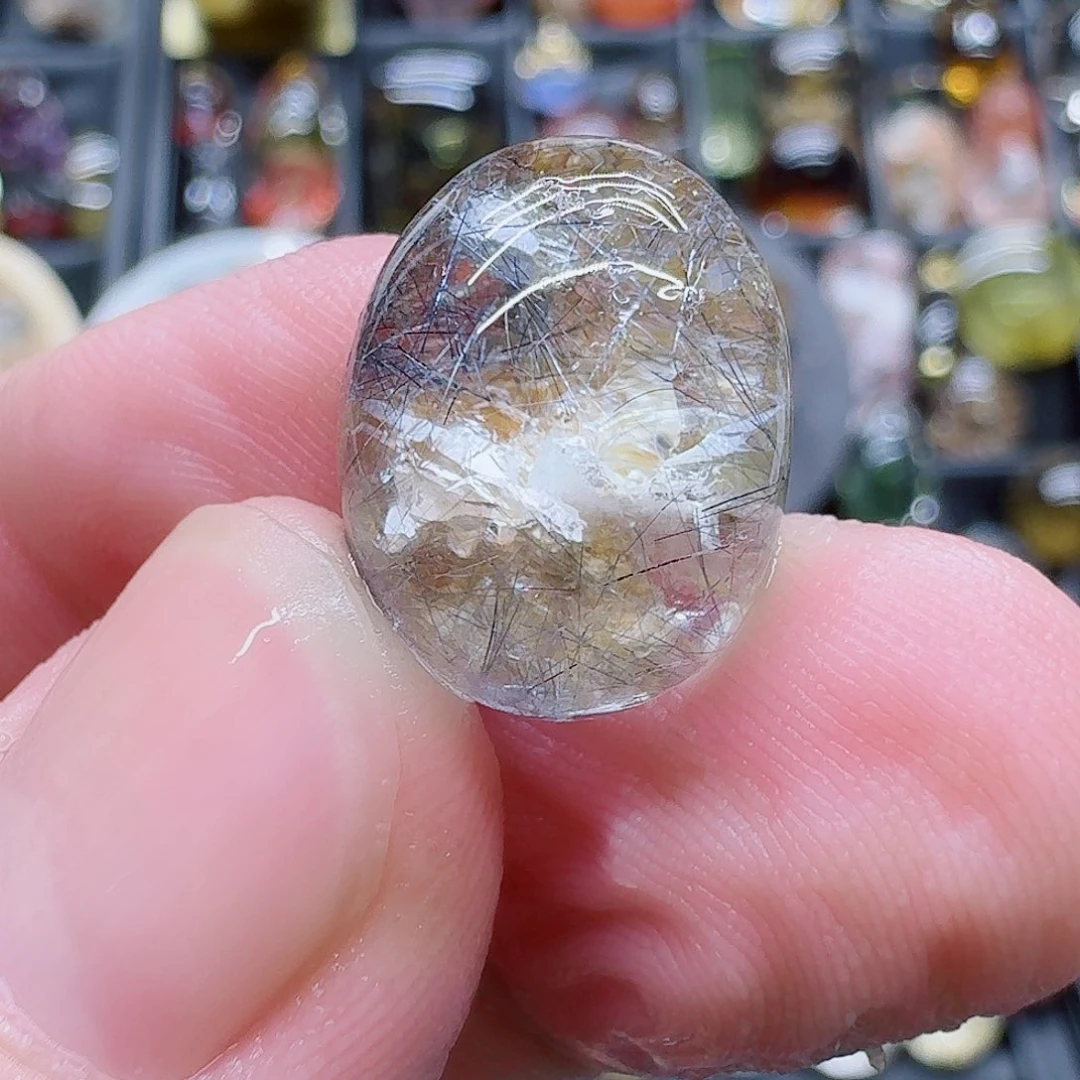 森***-水晶珠宝半成品银S925镶嵌
