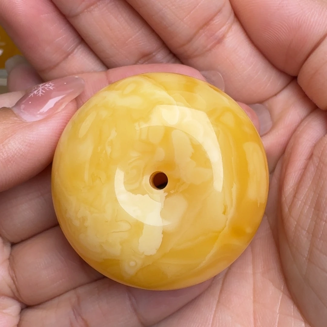 蜜蜡未镶嵌毛衣链无优化无烤色无补胶无覆膜无辐照无煮蜜