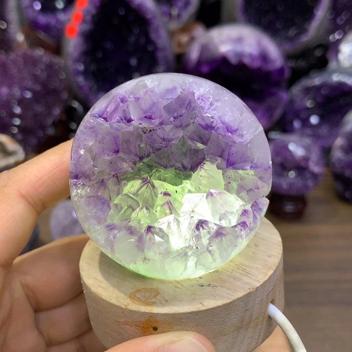开口笑未镶嵌紫晶