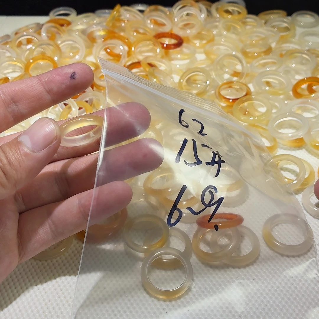 玛瑙/玉髓未镶嵌戒指62