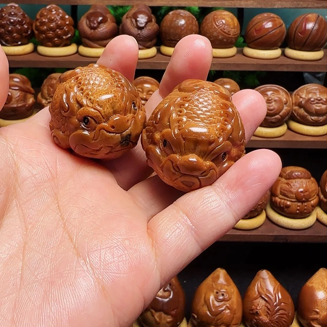 橄榄核手串/手链子*呐貔貅一对