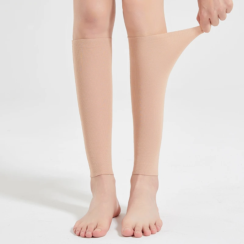 莫代尔护小腿保暖套夏男女薄护腿护脚腕护踝护脚踝保护套运动袜套