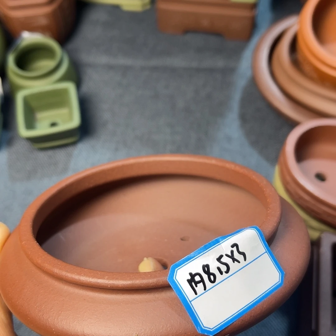 精选紫砂飞碟小圆盆