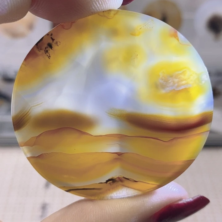 玛瑙/玉髓未镶嵌颈饰