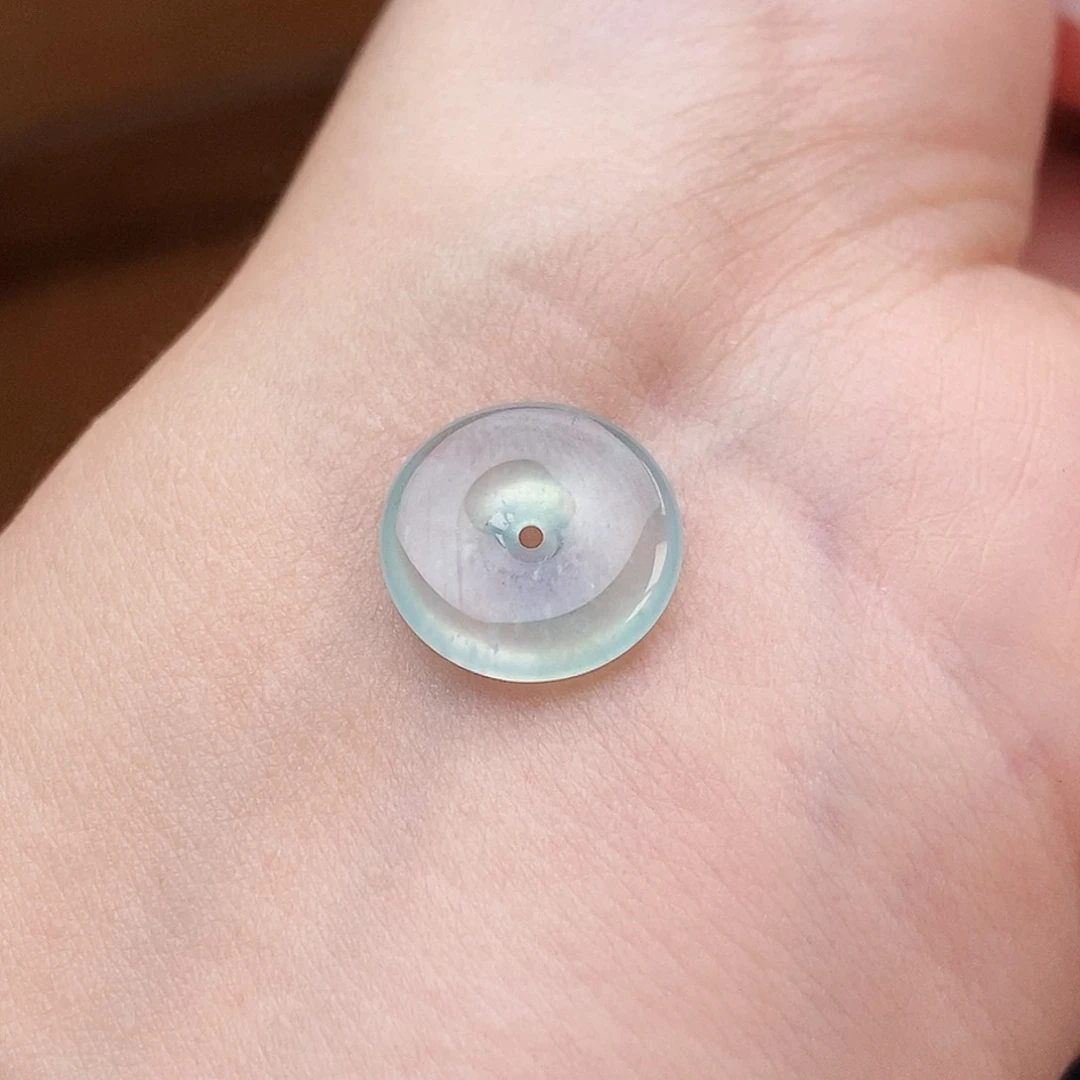 翡翠未镶嵌吊坠(不含链)平安扣