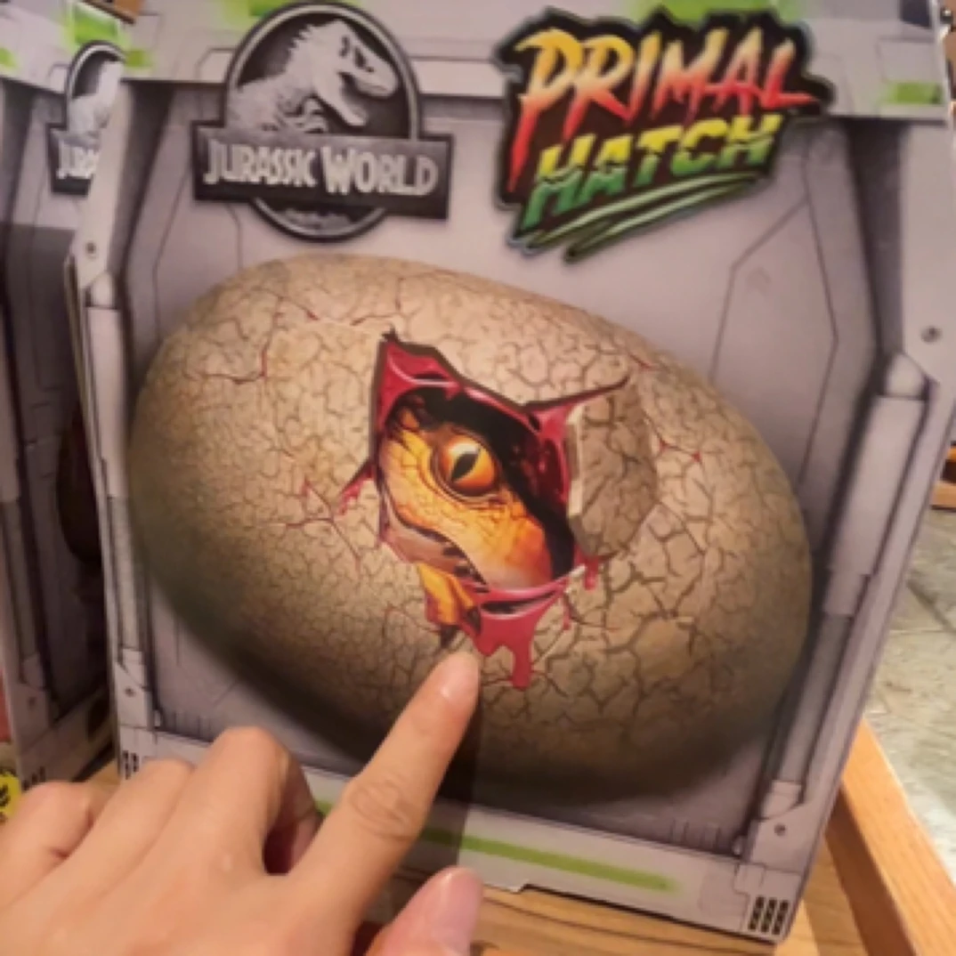 环球影城正品周边代购 侏罗纪世界孵化恐龙蛋玩具模型礼物