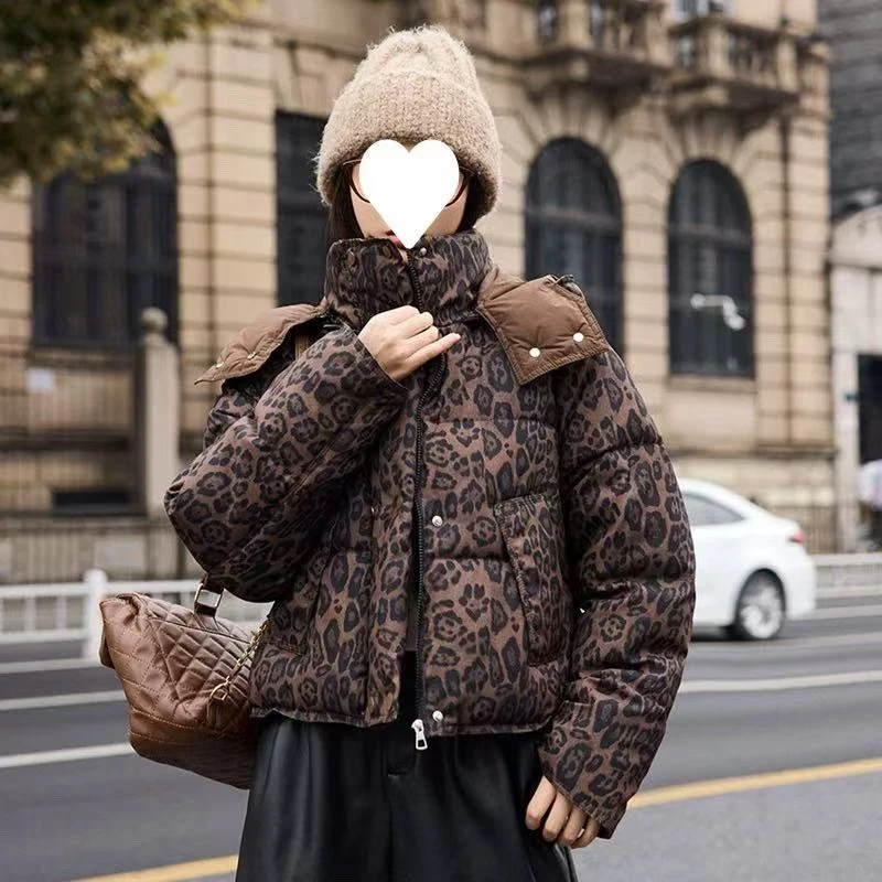 【优搭严选】常规长袖百搭加厚棉服服宽松秋冬短款时尚连帽