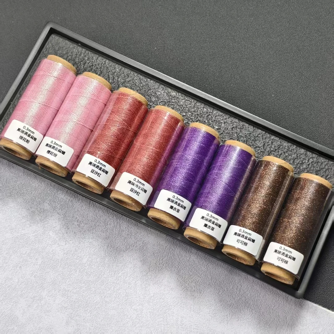 0.3mm高端洒金扁蜡一卷约70米