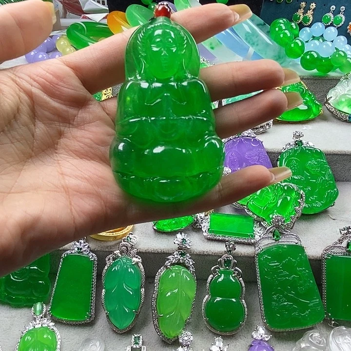 无非金属满绿大观音