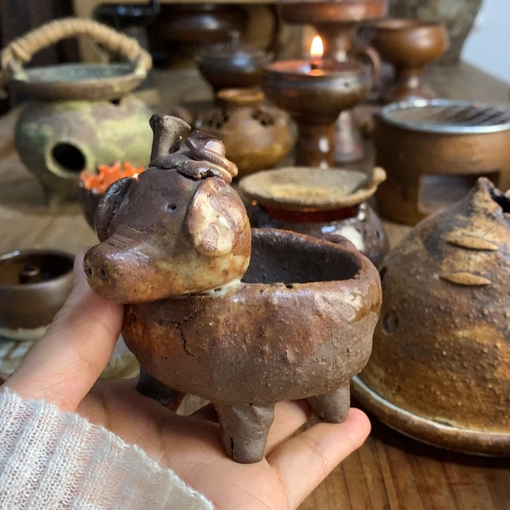 素**衫景德镇陶瓷手工艺品