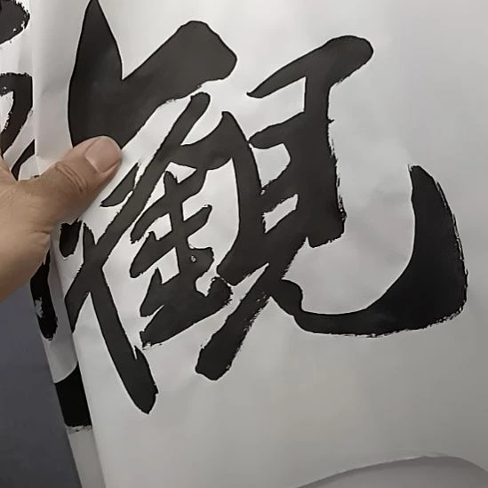 农***士书法观海听涛书法作品著名书法老师