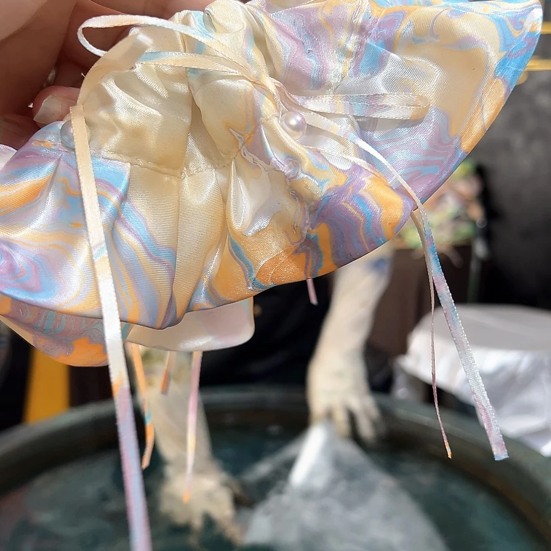 青****364芭蕾发圈手作