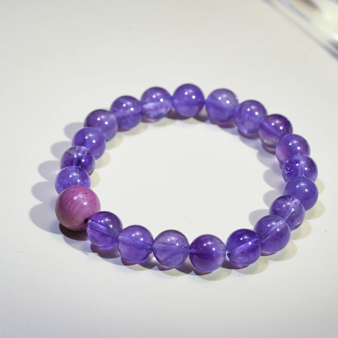 【更好】人生开挂 蔷薇辉紫水晶天然紫晶SSY0037